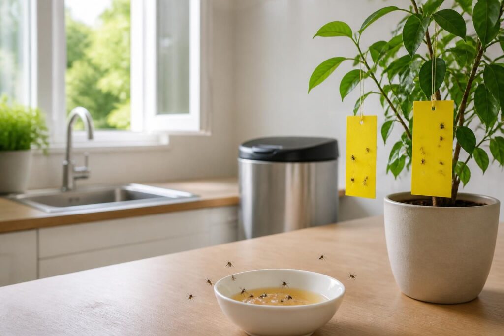 découvrez des astuces efficaces et naturelles pour éliminer les moucherons de votre maison rapidement et durablement.