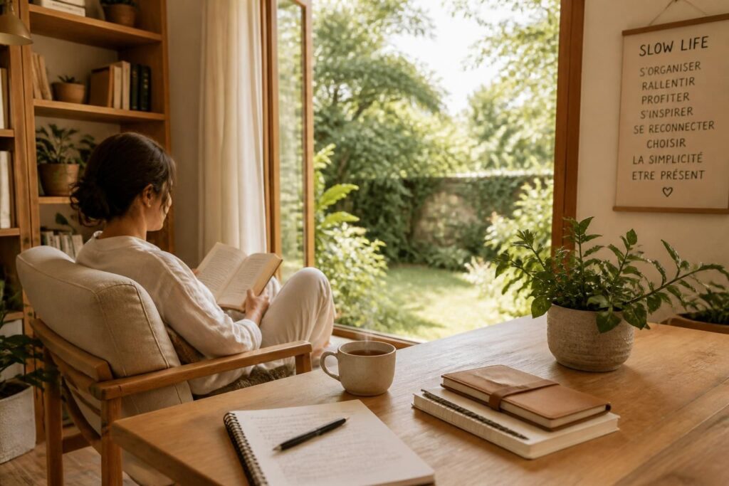 découvrez comment adopter la slow life pour mieux vous organiser, ralentir le rythme et profiter d'un mode de vie équilibré et harmonieux au quotidien.