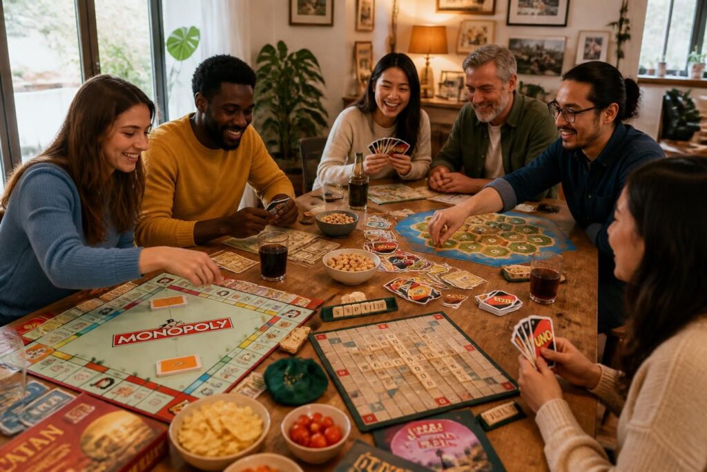 découvrez les jeux de société incontournables pour des moments inoubliables entre amis. ambiance garantie et rires assurés autour de ces classiques et nouveautés favorites.