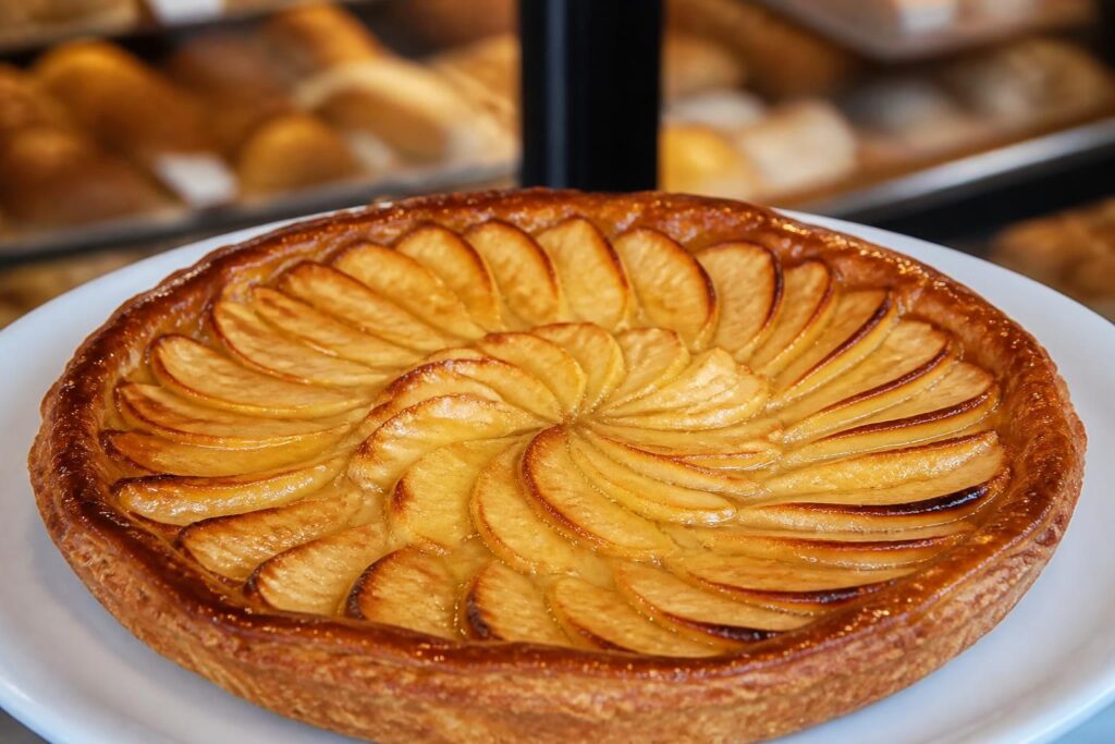 Tarte aux pommes classique comme en boulangerie