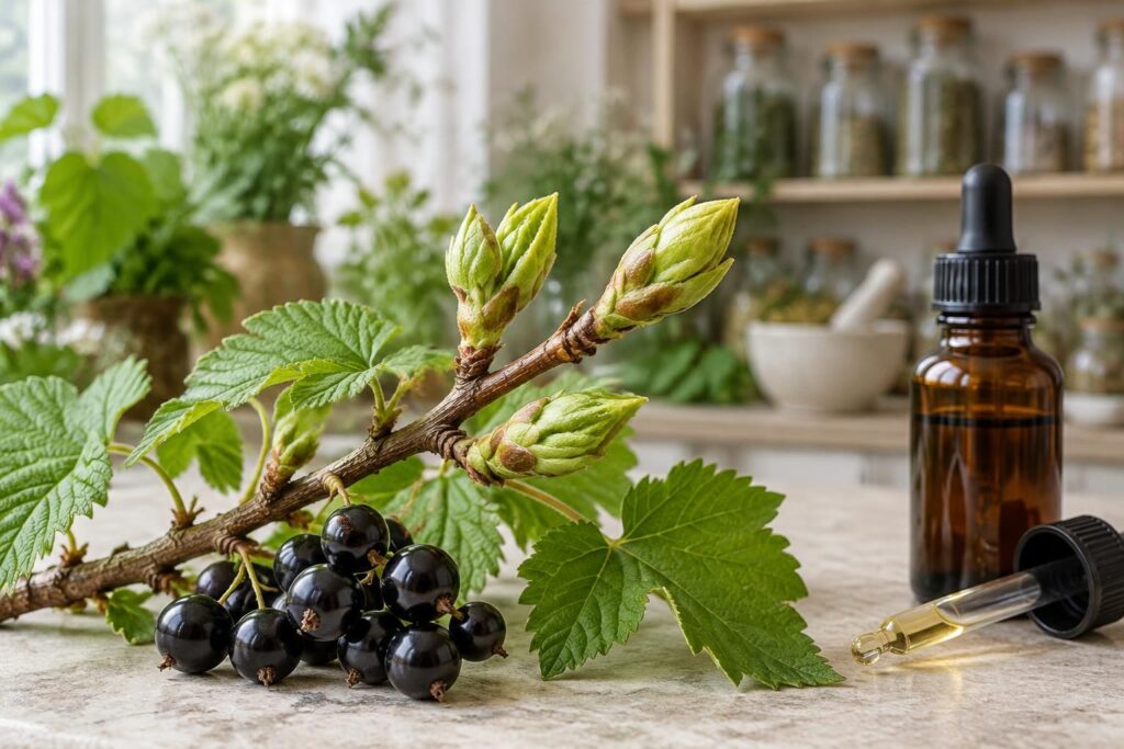 Bourgeon de cassis bienfaits : vertus et précautions en gemmothérapie