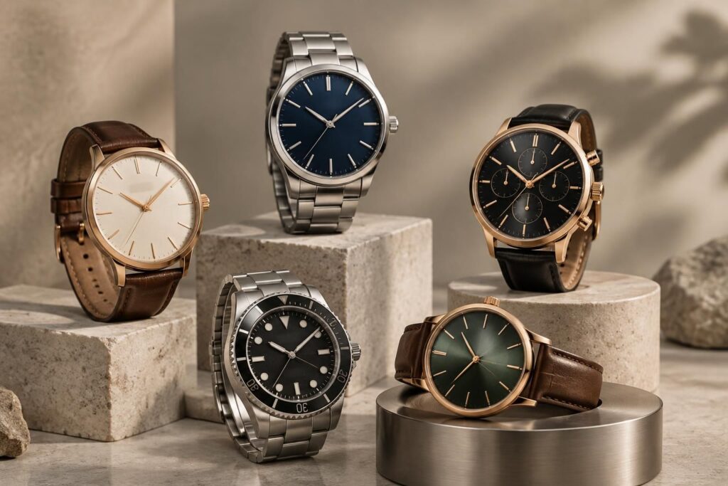Montre homme : sélection des meilleures marques du luxe au pas cher