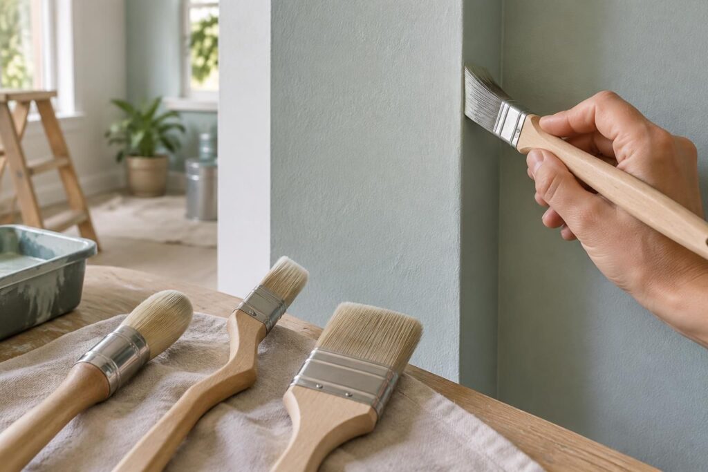 Pinceau pour les angles : quel modèle choisir pour des finitions parfaites ?